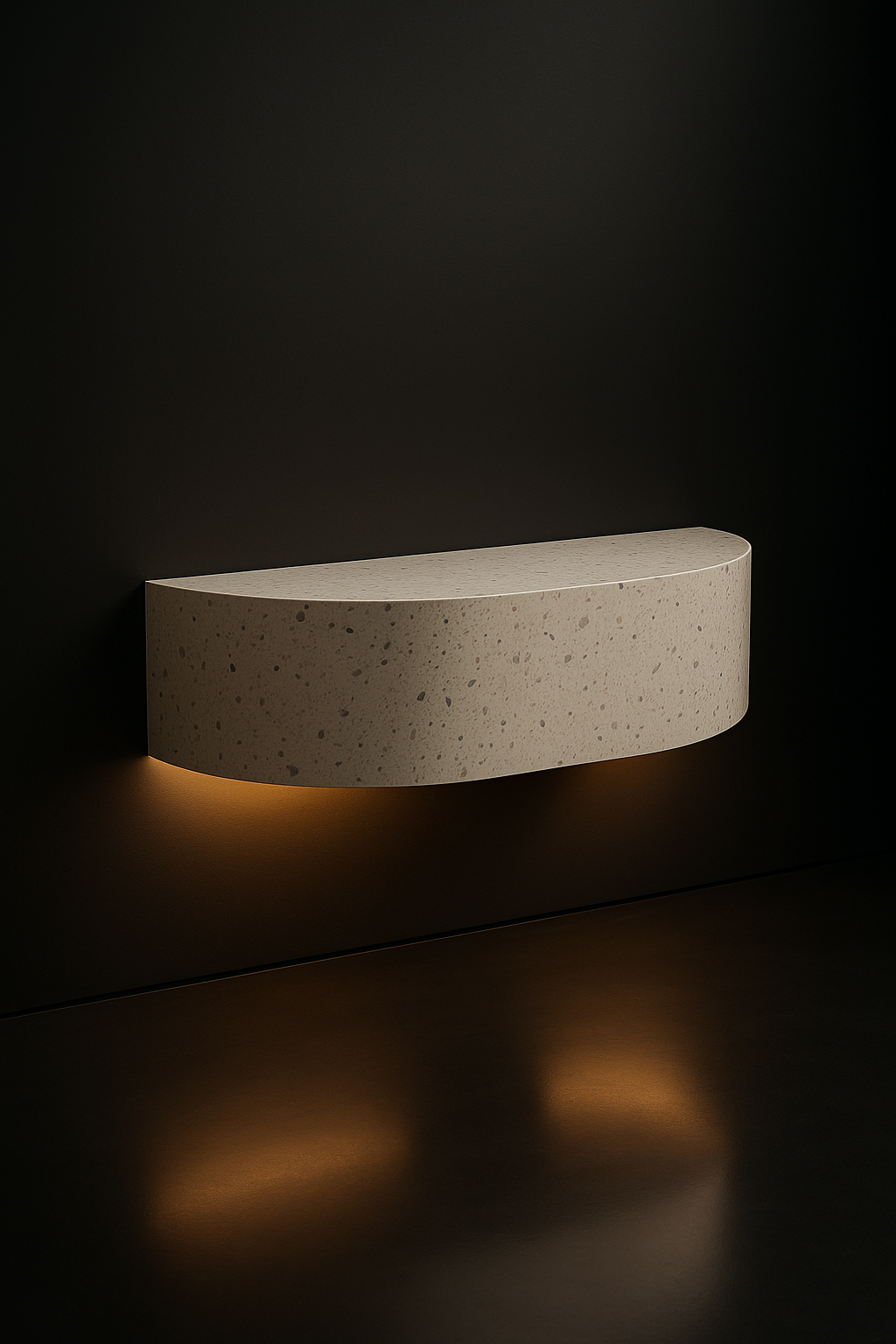 Strata Demilune Console by Satguru Creations