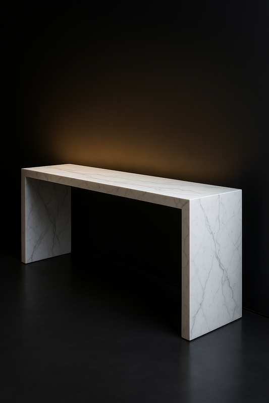 Basalt Waterfall Entryway Console by Satguru Creations