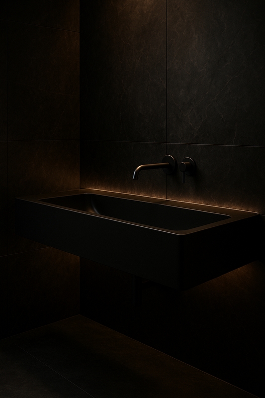 Lotus Trough-Basin Vanity by Satguru Creations