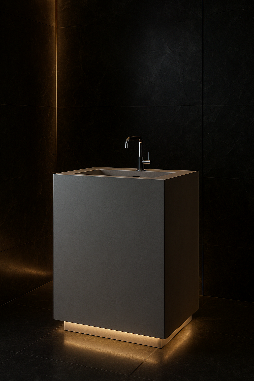 Slate Freestanding Vanity by Satguru Creations