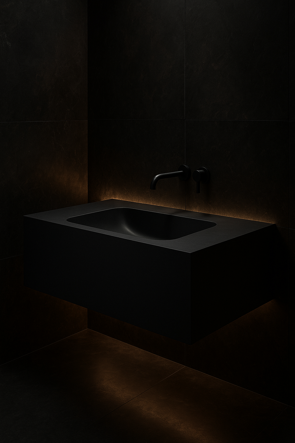 Aurora Single-Basin Floating Vanity by Satguru Creations