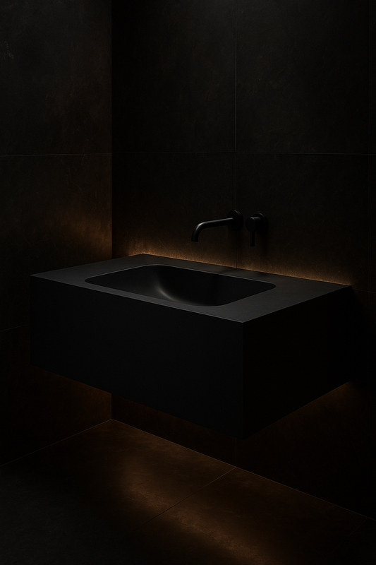 Aurora Single-Basin Floating Vanity by Satguru Creations