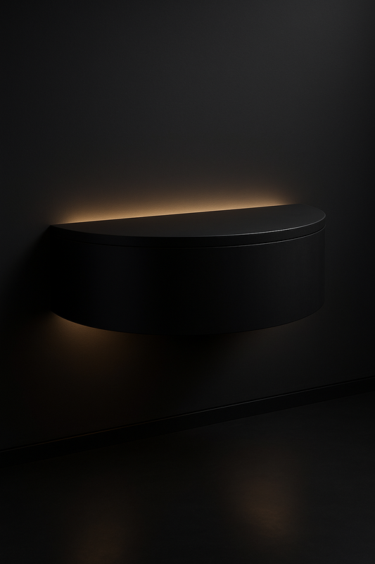 Drift Demilune Console by Satguru Creations