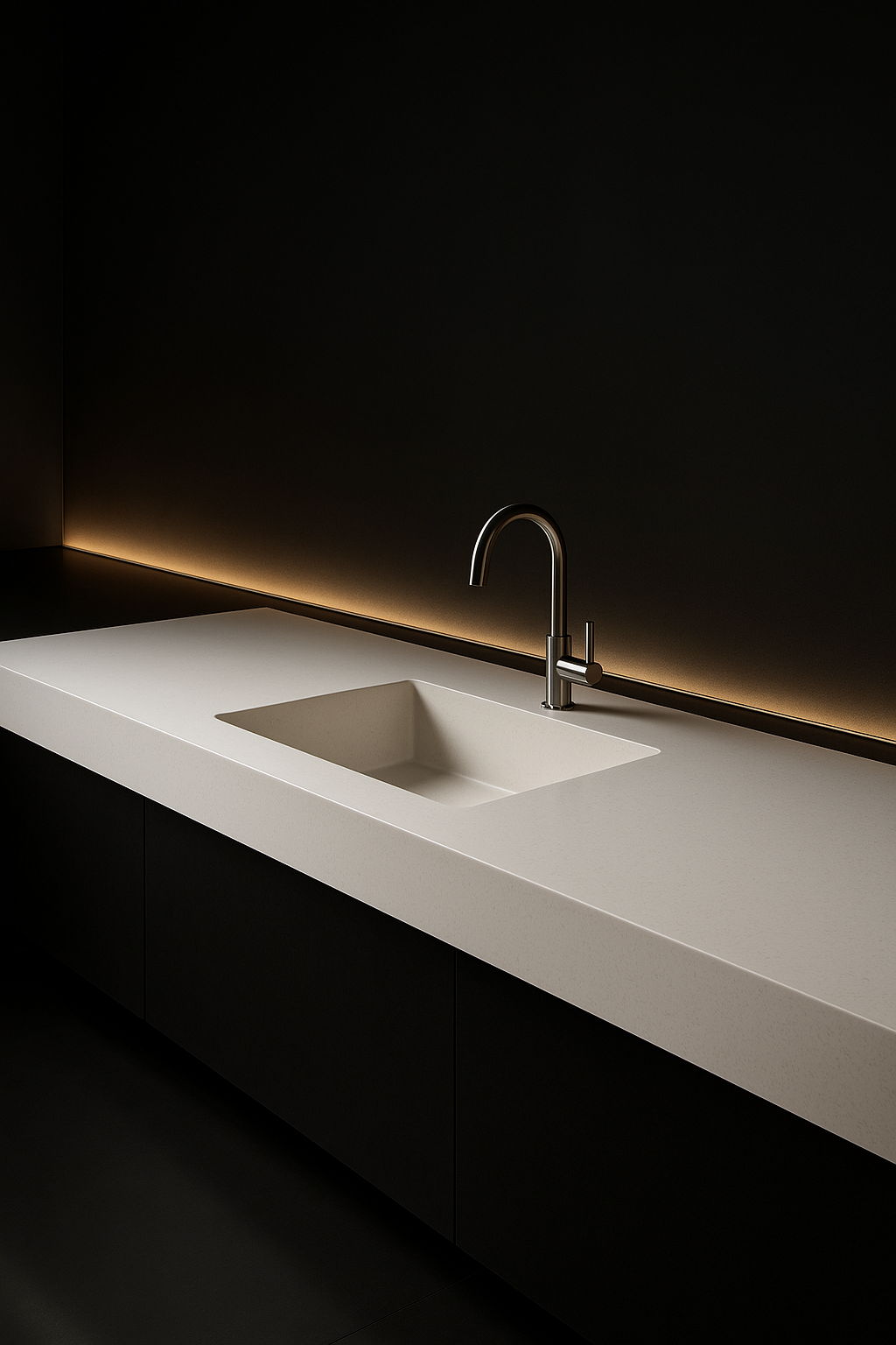 Monolith Kitchen Countertop by Satguru Creations
