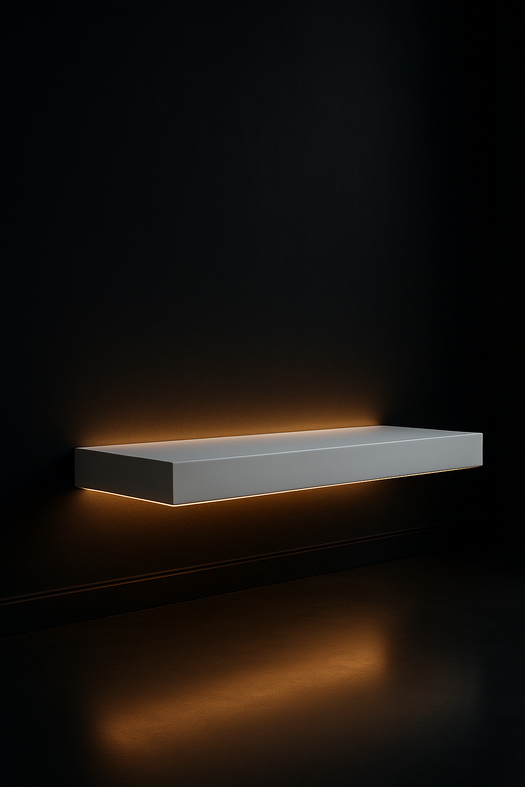 Monolith Floating Wall Shelf by Satguru Creations