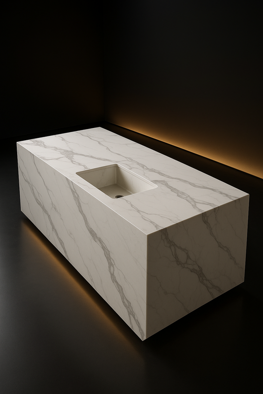 Lumina Island Countertop by Satguru Creations