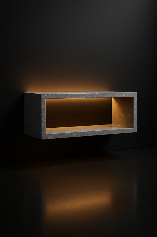 Atlas Floating Wall Shelf by Satguru Creations