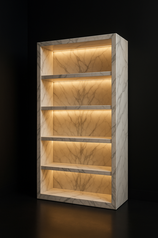 Obelisk Display Shelving Unit by Satguru Creations