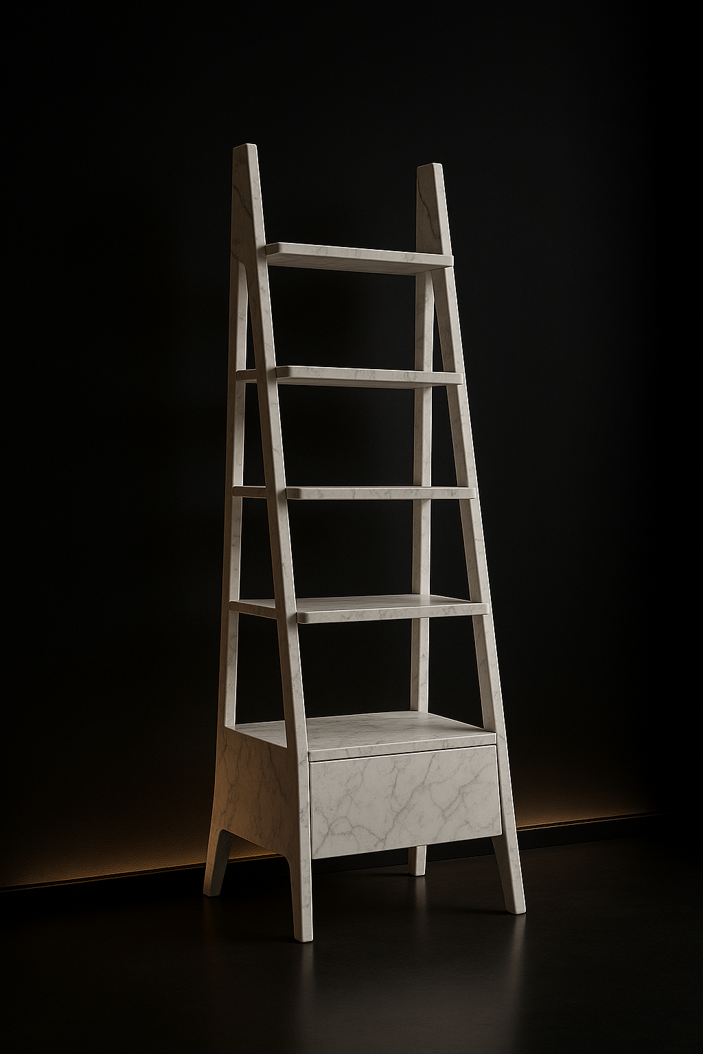 Linea Ladder Bookshelf by Satguru Creations