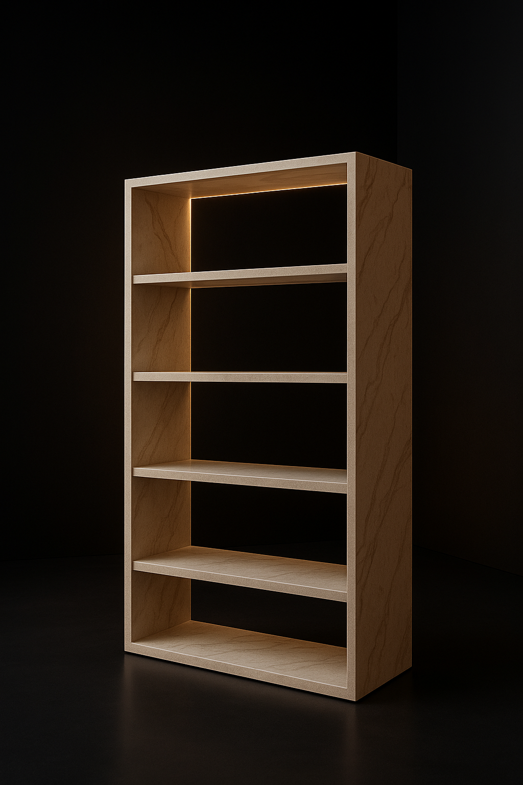 Mirage Freestanding Bookcase by Satguru Creations