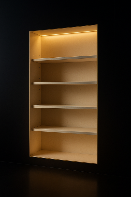 Quartz Niche Shelf Set by Satguru Creations