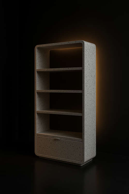 Strata Freestanding Bookcase by Satguru Creations