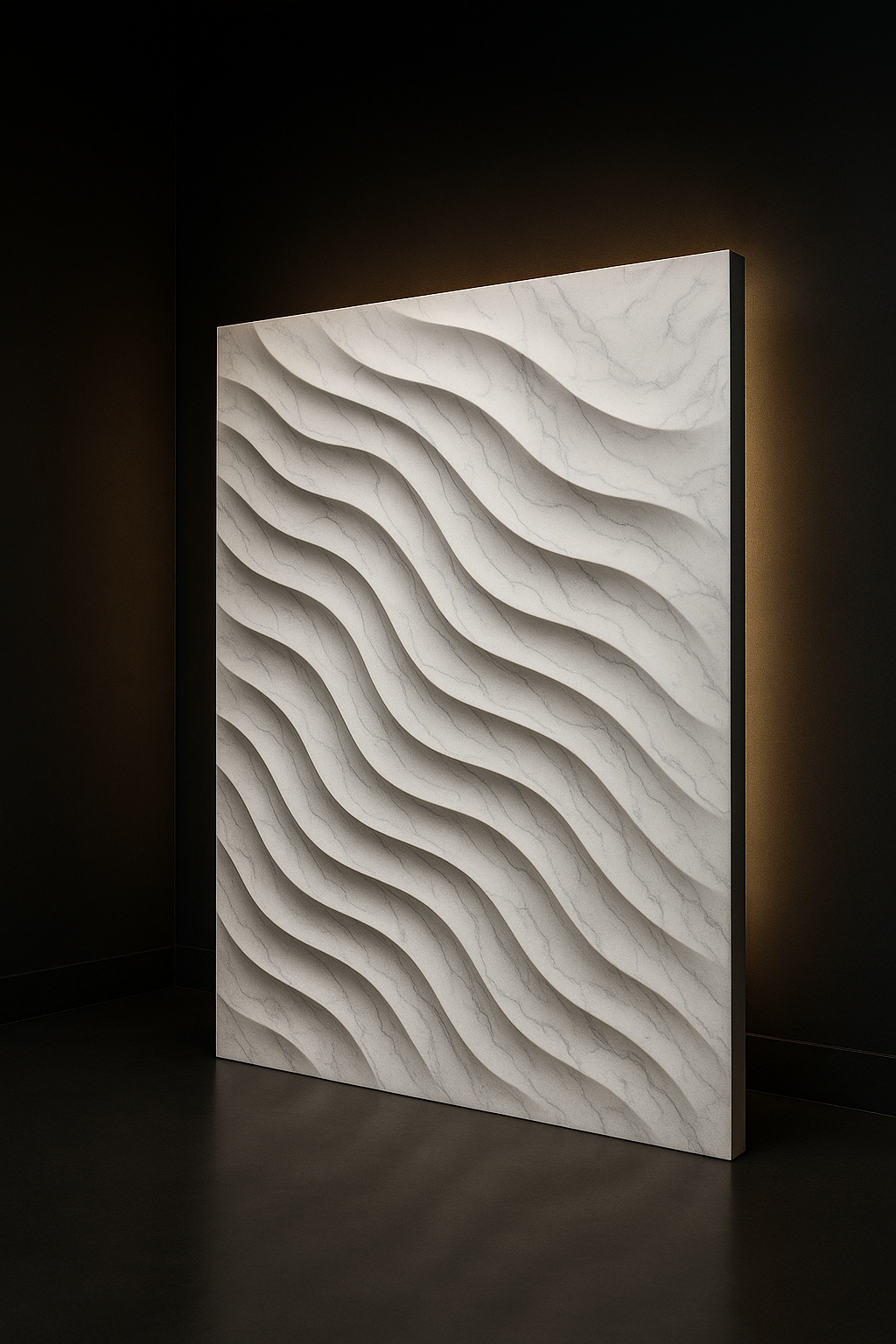 Cascade Parametric Wave Wall Panel by Satguru Creations
