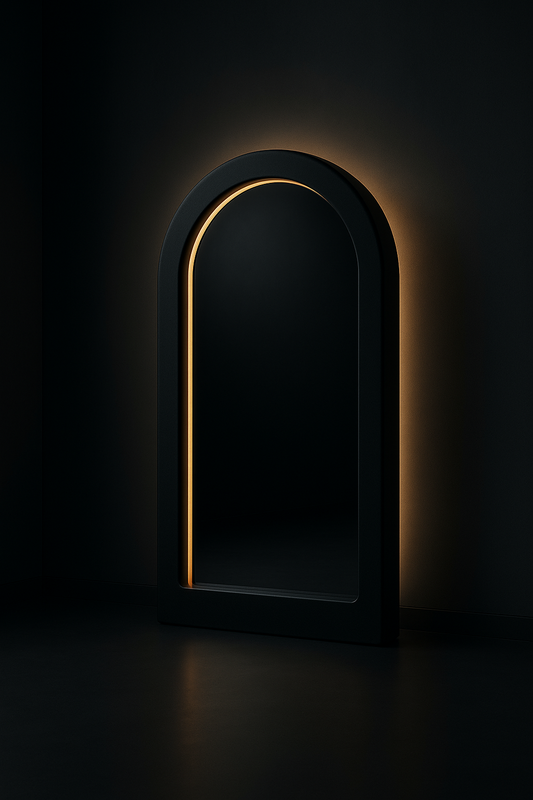Eclipse Arched Statement Mirror by Satguru Creations
