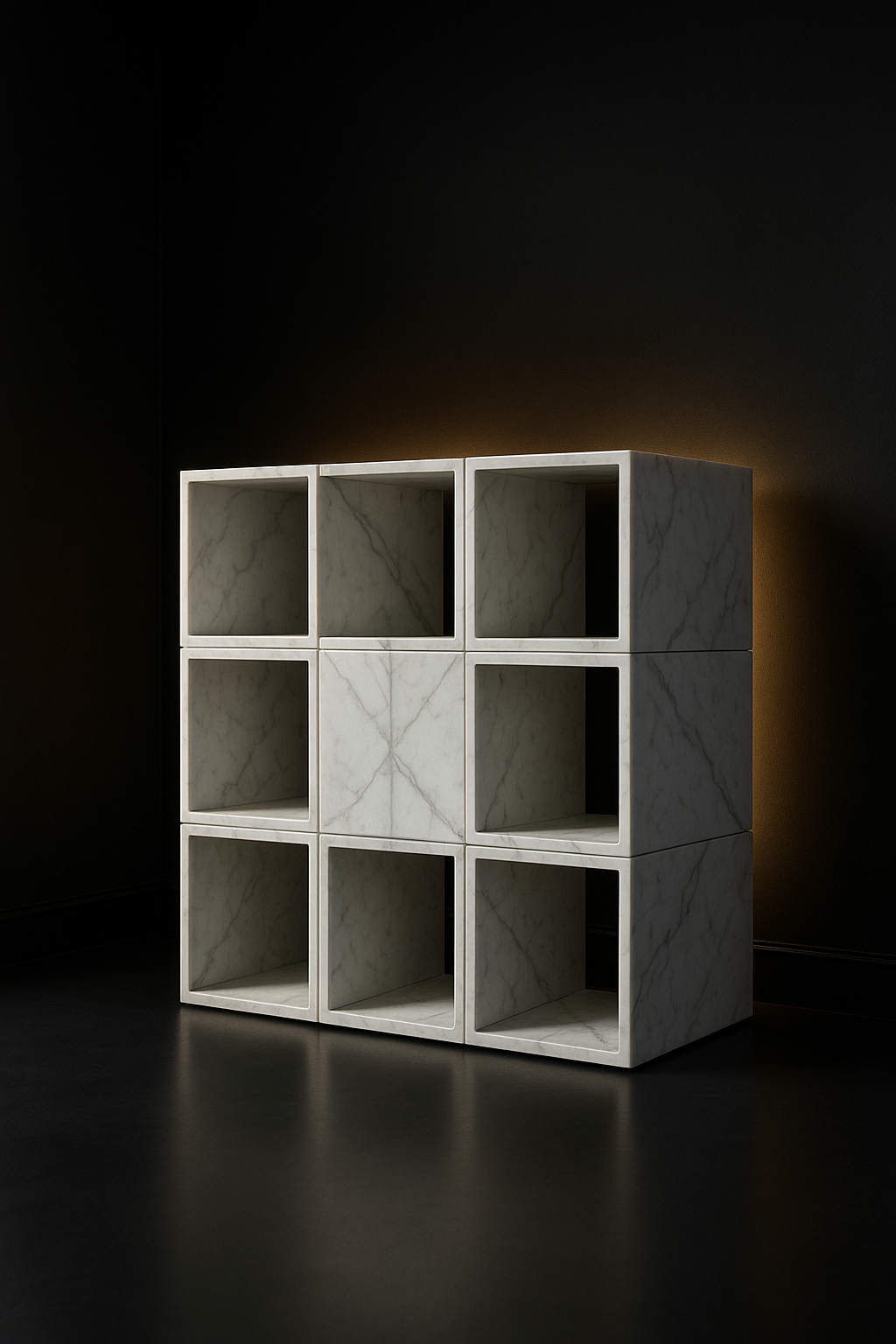 Cascade Modular Cube Bookshelf by Satguru Creations