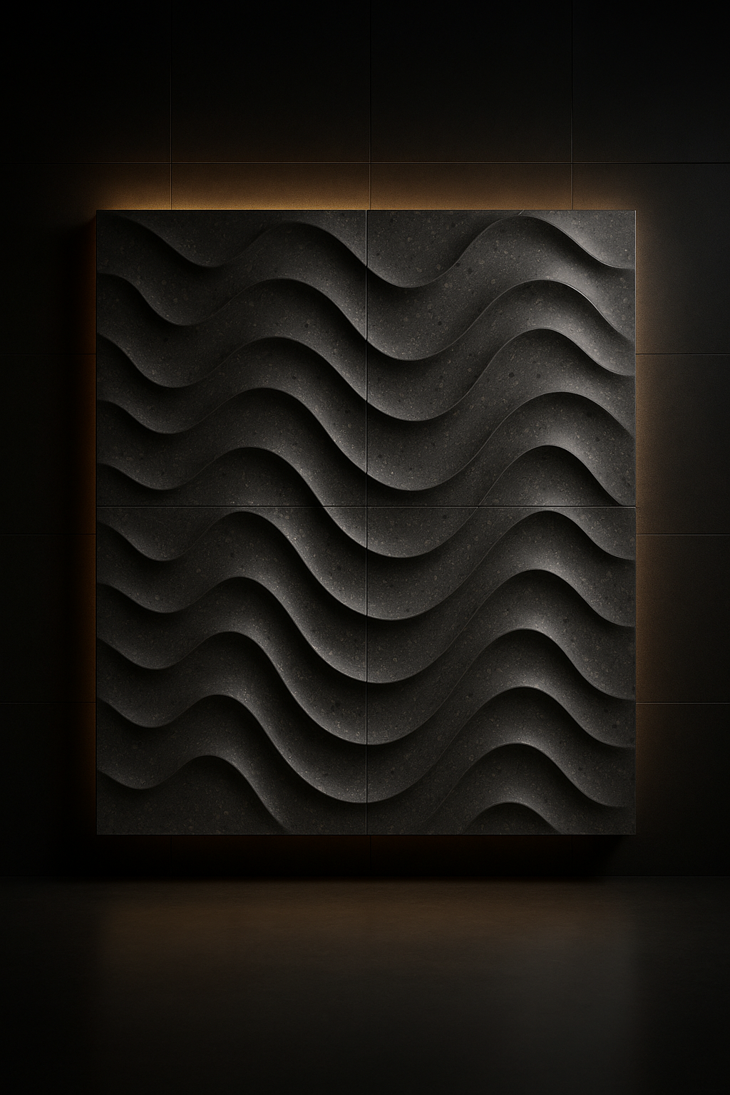 Vela 3D CNC-Carved Wall Panel by Satguru Creations