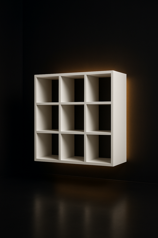 Pearl Modular Cube Bookshelf by Satguru Creations
