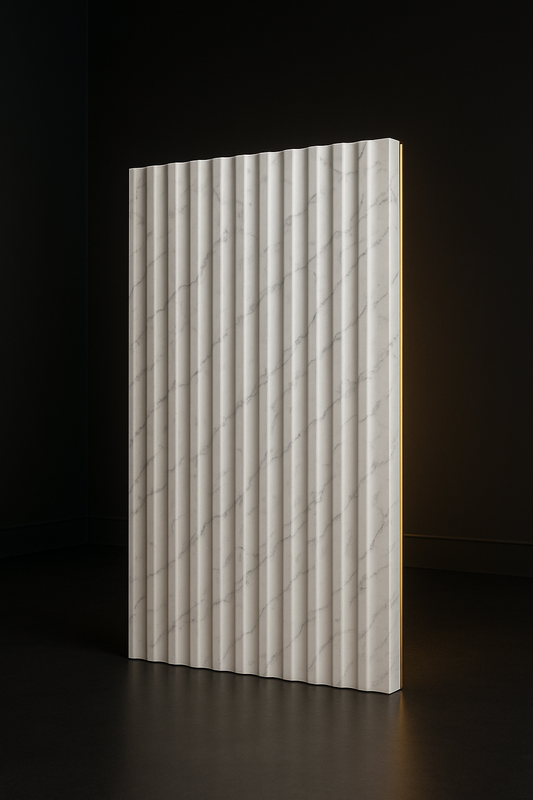 Meridian Fluted Slat Wall Panel by Satguru Creations