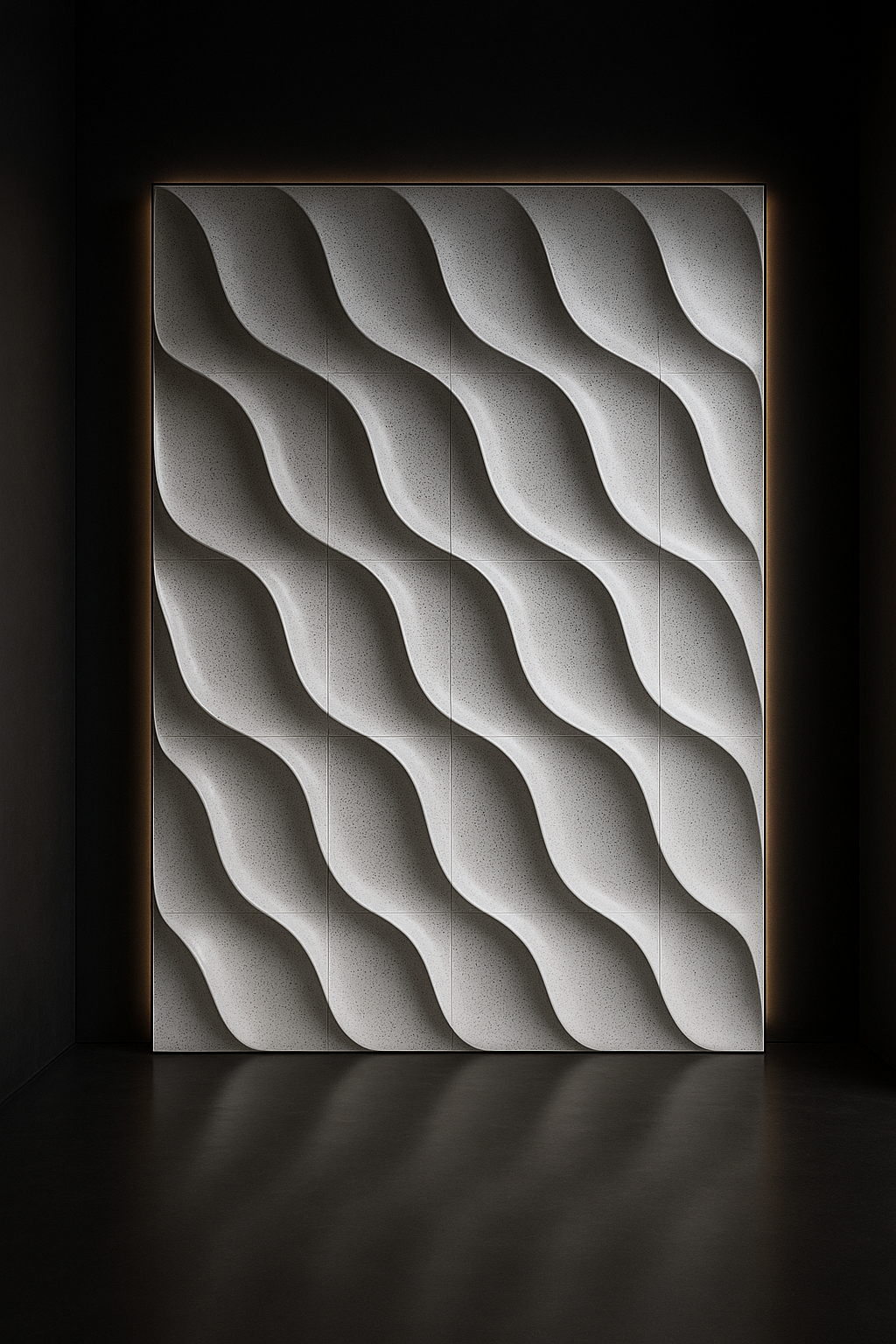 Atlas Parametric Wave Wall Panel by Satguru Creations