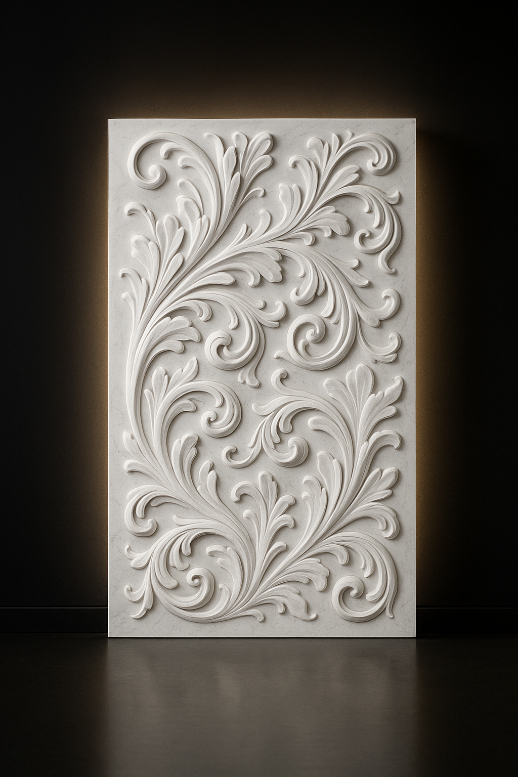 Cascade Carved Wall Relief Panel by Satguru Creations