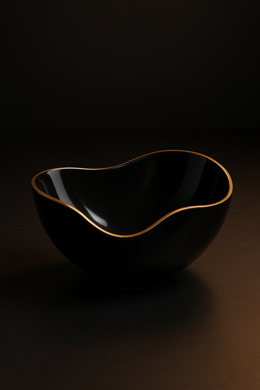Eclipse Freeform Decorative Vessel by Satguru Creations