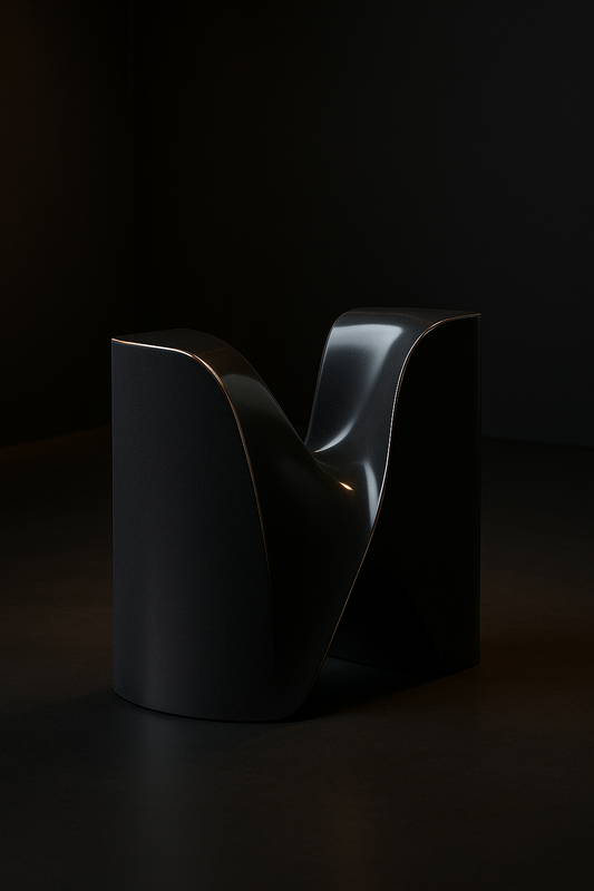 Serra Minimalist Sculptural Object by Satguru Creations