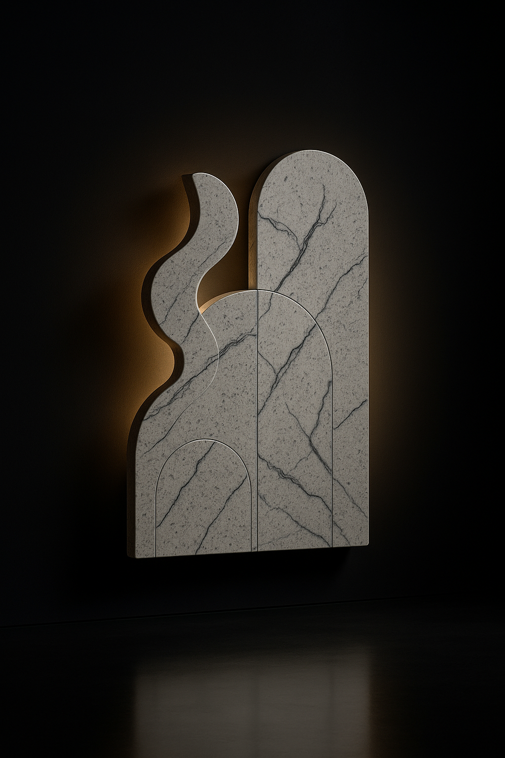 Vela Abstract Wall Sculpture by Satguru Creations