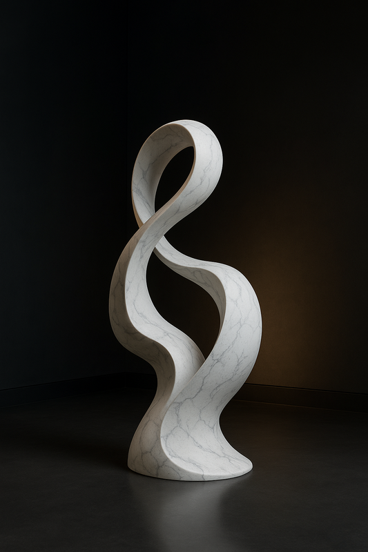 Meridian Sculptural Floor Art Piece by Satguru Creations
