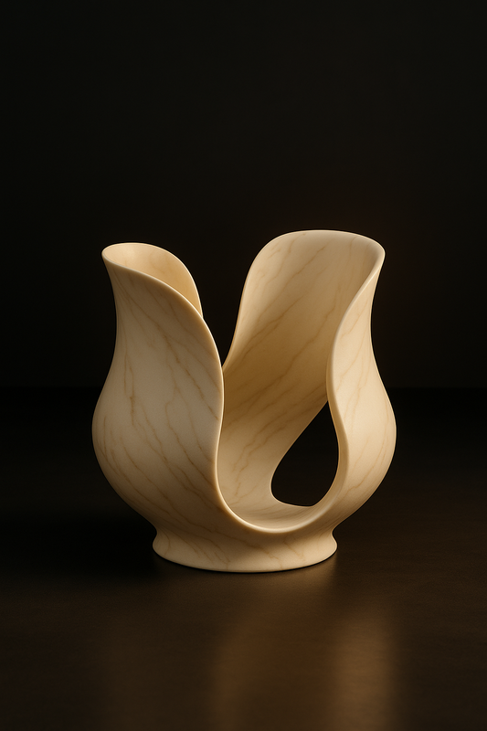 Glacier Sculptural Table Centrepiece by Satguru Creations