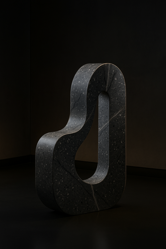Sable Sculptural Floor Art Piece by Satguru Creations