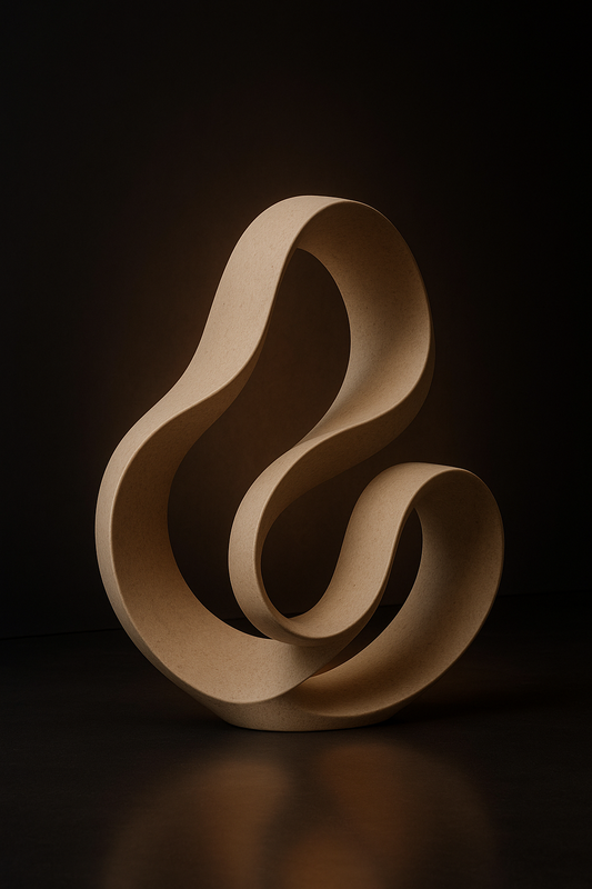 Mirage Flowing Abstract Sculpture by Satguru Creations