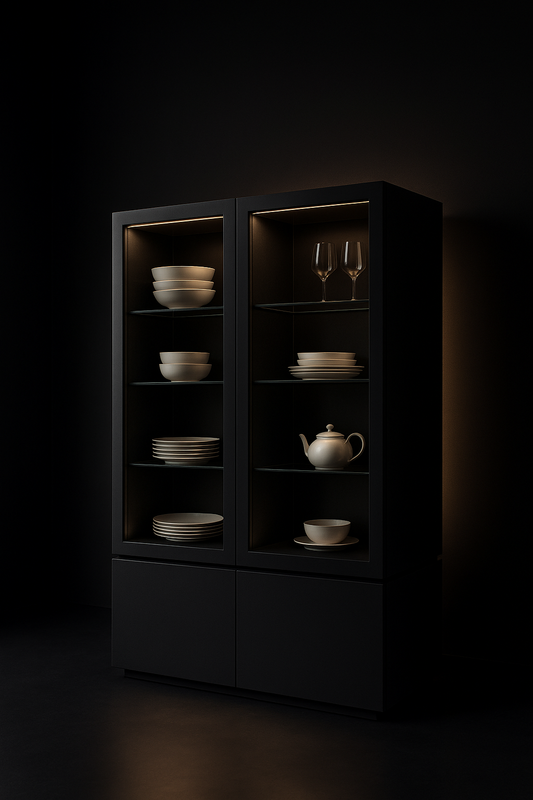 Calibre Modular Crockery Cabinet by Satguru Creations