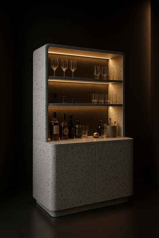 Atlas Bar & Crockery Unit by Satguru Creations