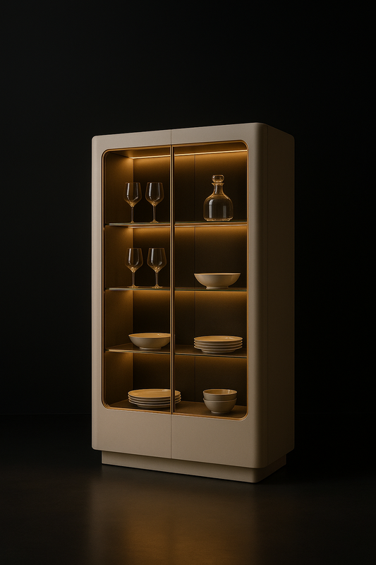 Glacier Dining Display Cabinet by Satguru Creations
