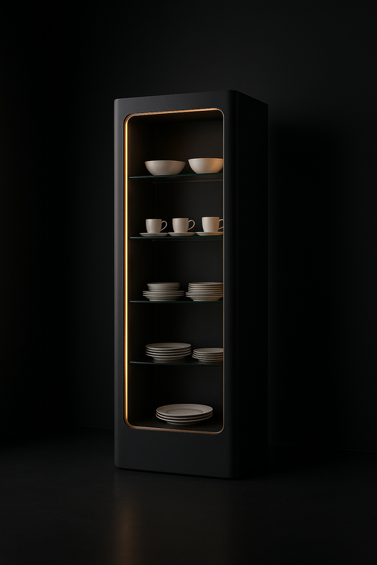 Verve Floor-Standing Crockery Cabinet by Satguru Creations