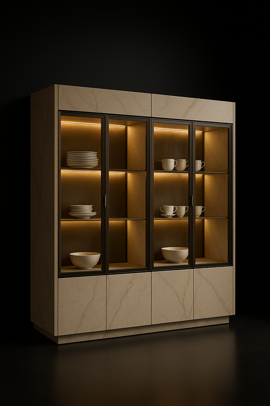 Mirage Modular Crockery Cabinet by Satguru Creations
